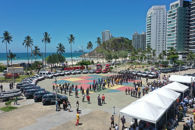 Mais de 500 agentes vão garantir segurança na virada do ano em Guarujá