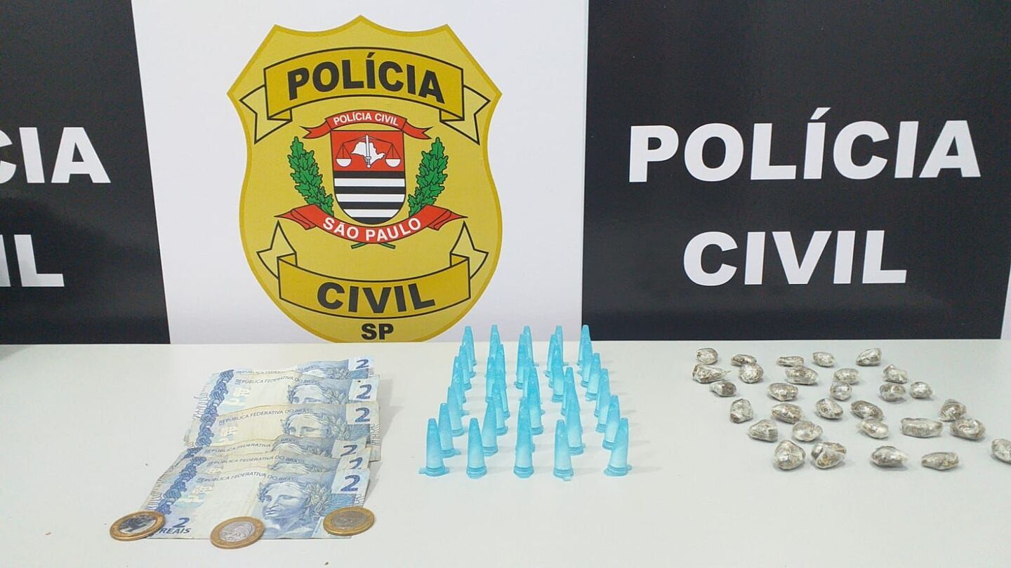 Investigação da Polícia Civil resulta em prisão de traficante de drogas