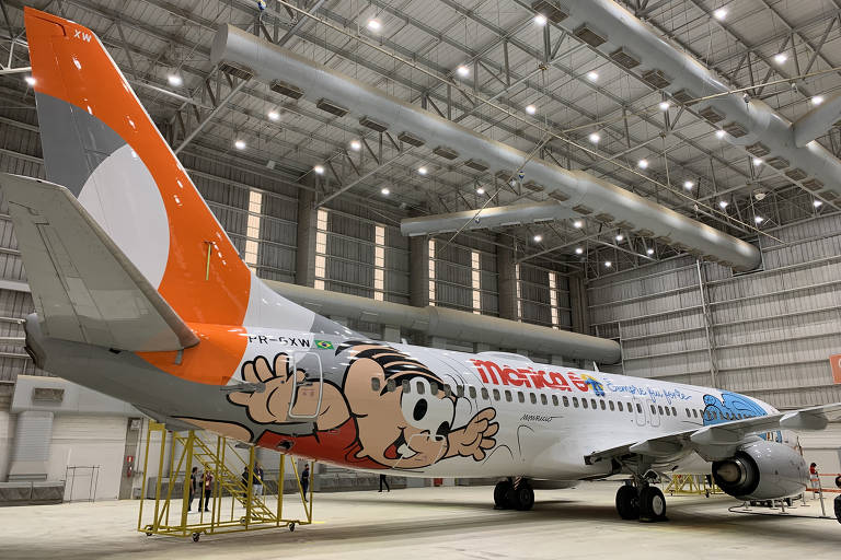 Azul anuncia 5º avião inspirado em personagem da Disney