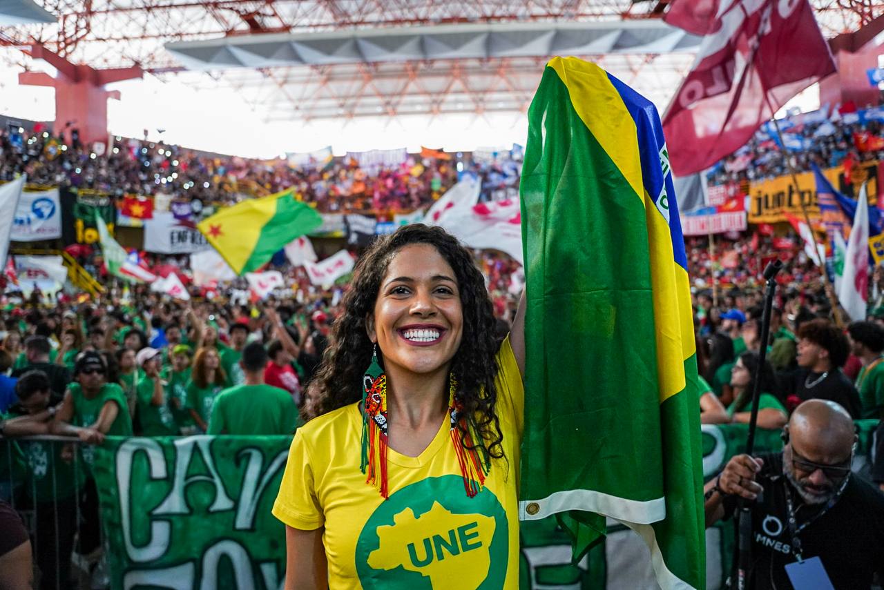 Bianca Borges, nova presidente da UNE