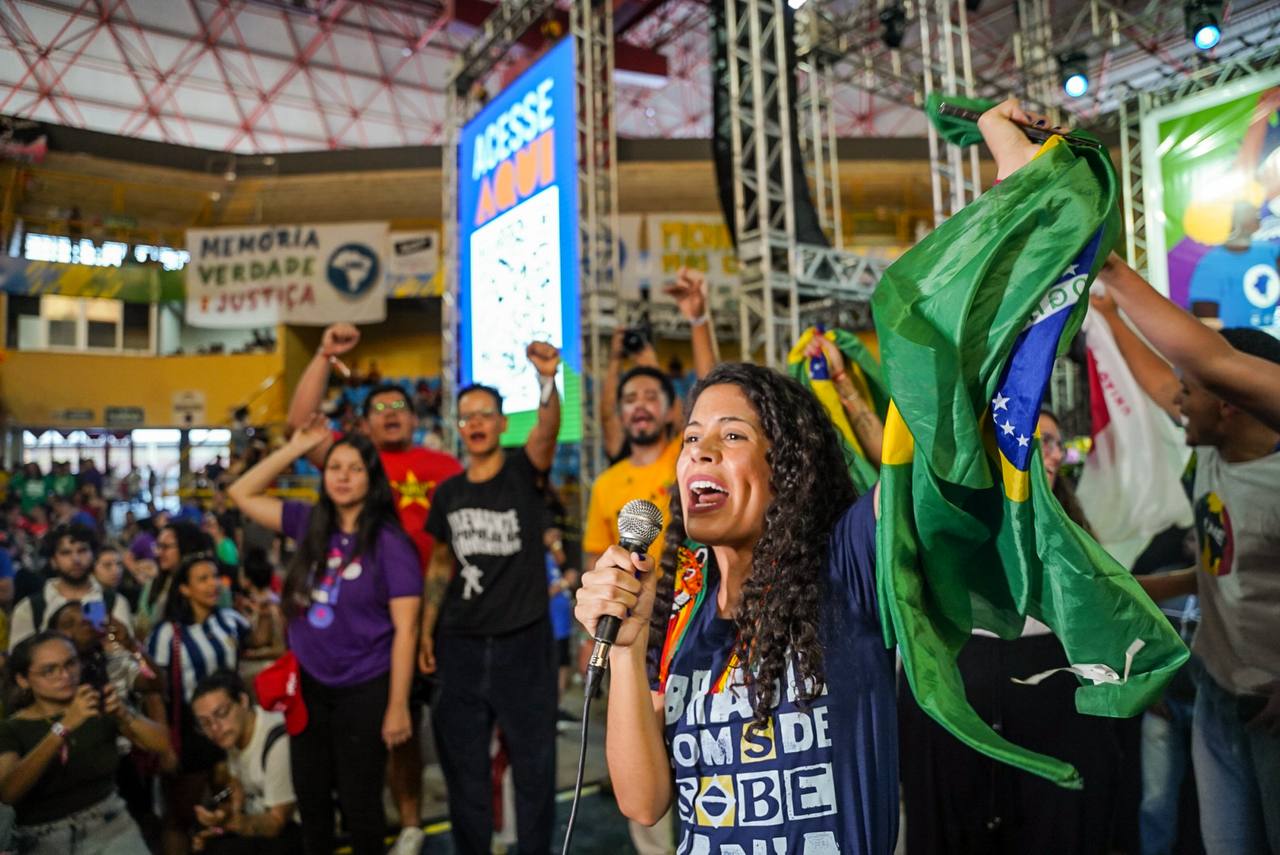 Bianca Borges, nova presidente da UNE